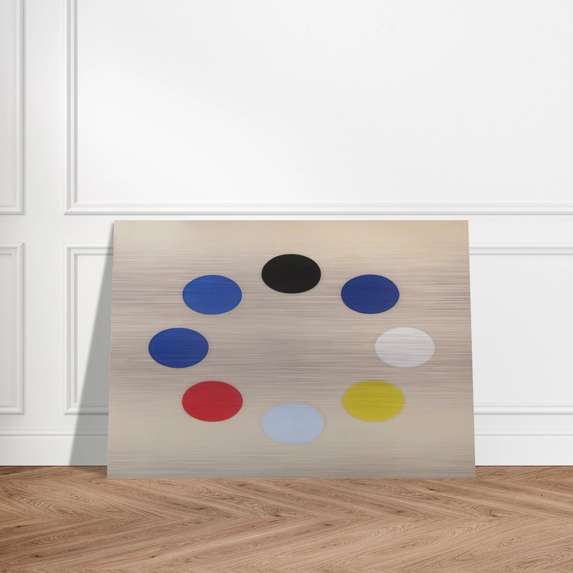 Untitled Black Star - 1965 - Thomas Downing Brushed Aluminum Print - 70x100 cm / 28x40 inches | Thomas Downing Aluminum Print | Thomas Downing Prints