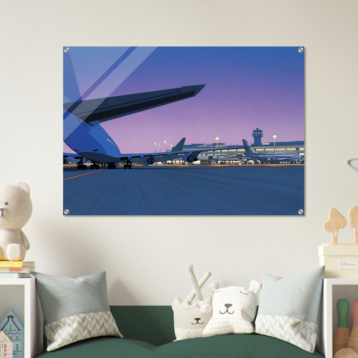 Taxiway - Hiroshi Nagai Acrylic Print - 70x100 cm / 28x40″ inches