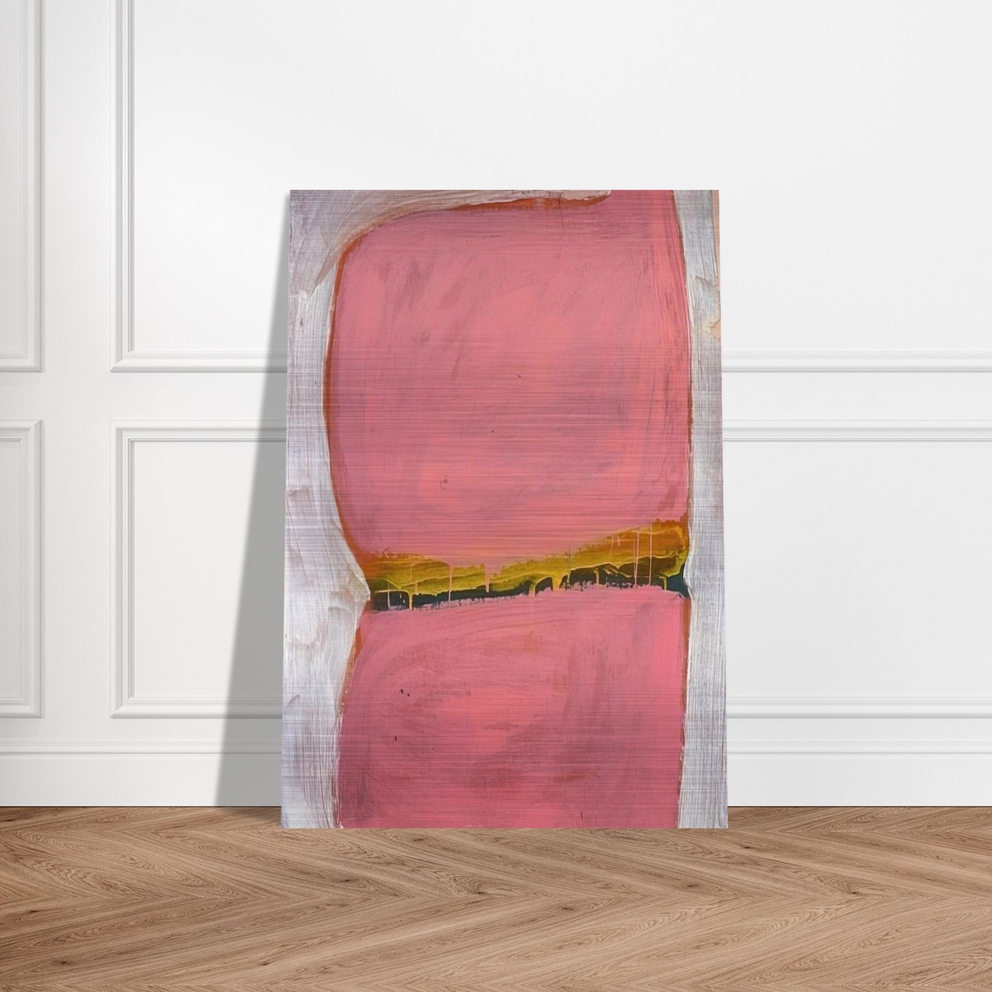 TII-205 - 1965 - Daniel Buren Brushed Aluminum Print - 70x100 cm / 28x40 inches | Daniel Buren Aluminum Print | Daniel Buren Prints
