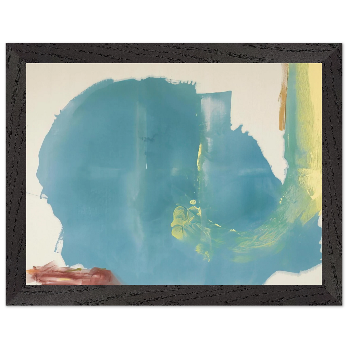 Helen Frankenthaler - Where Necessary - 1977 Wall art - 20x25 cm / 8x10 inches - Fine Art Poster-canvas - -