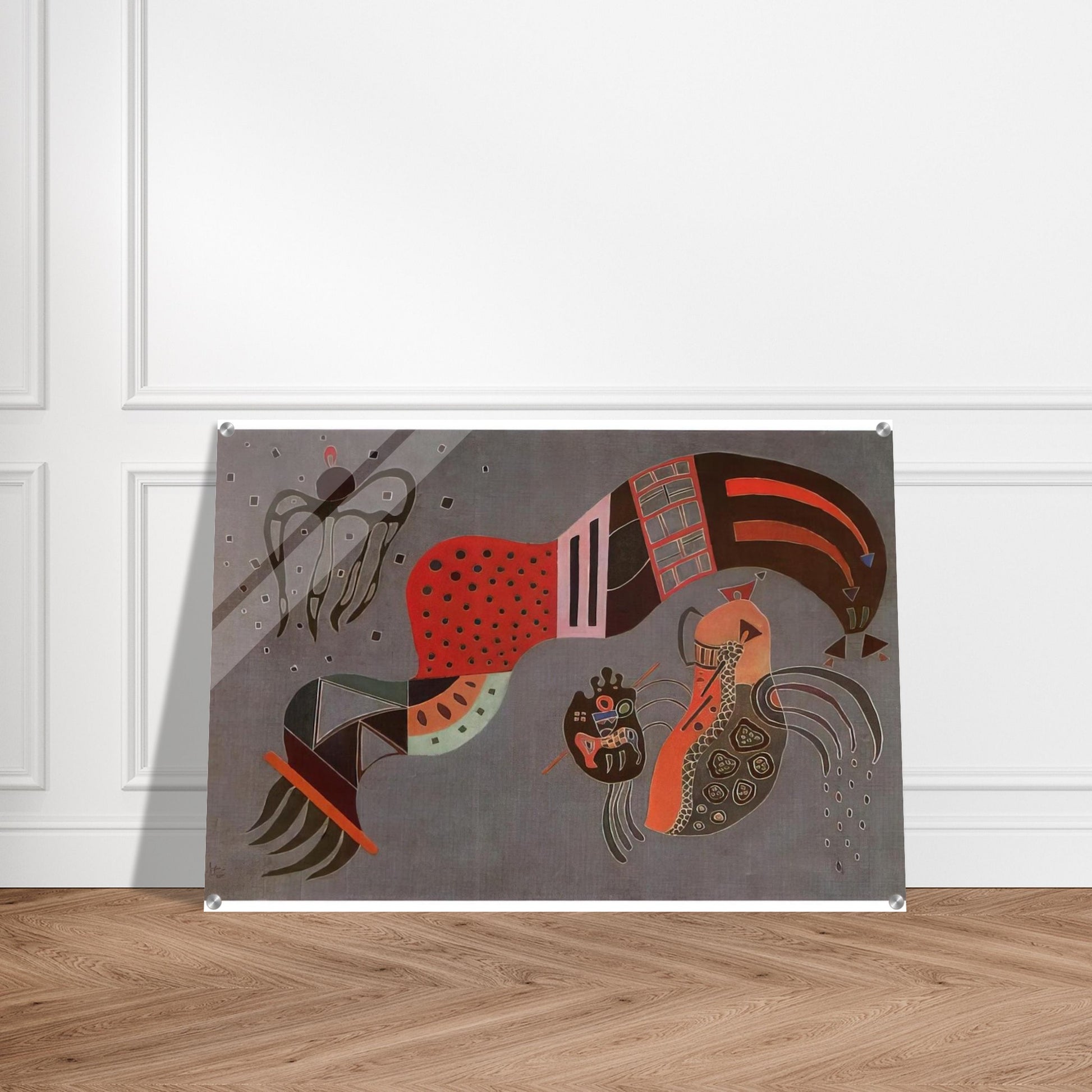 TEMPERED ELAN 1944 - Wassily Kandinsky Acrylic Print - 70x100 cm / 28x40″ inches
