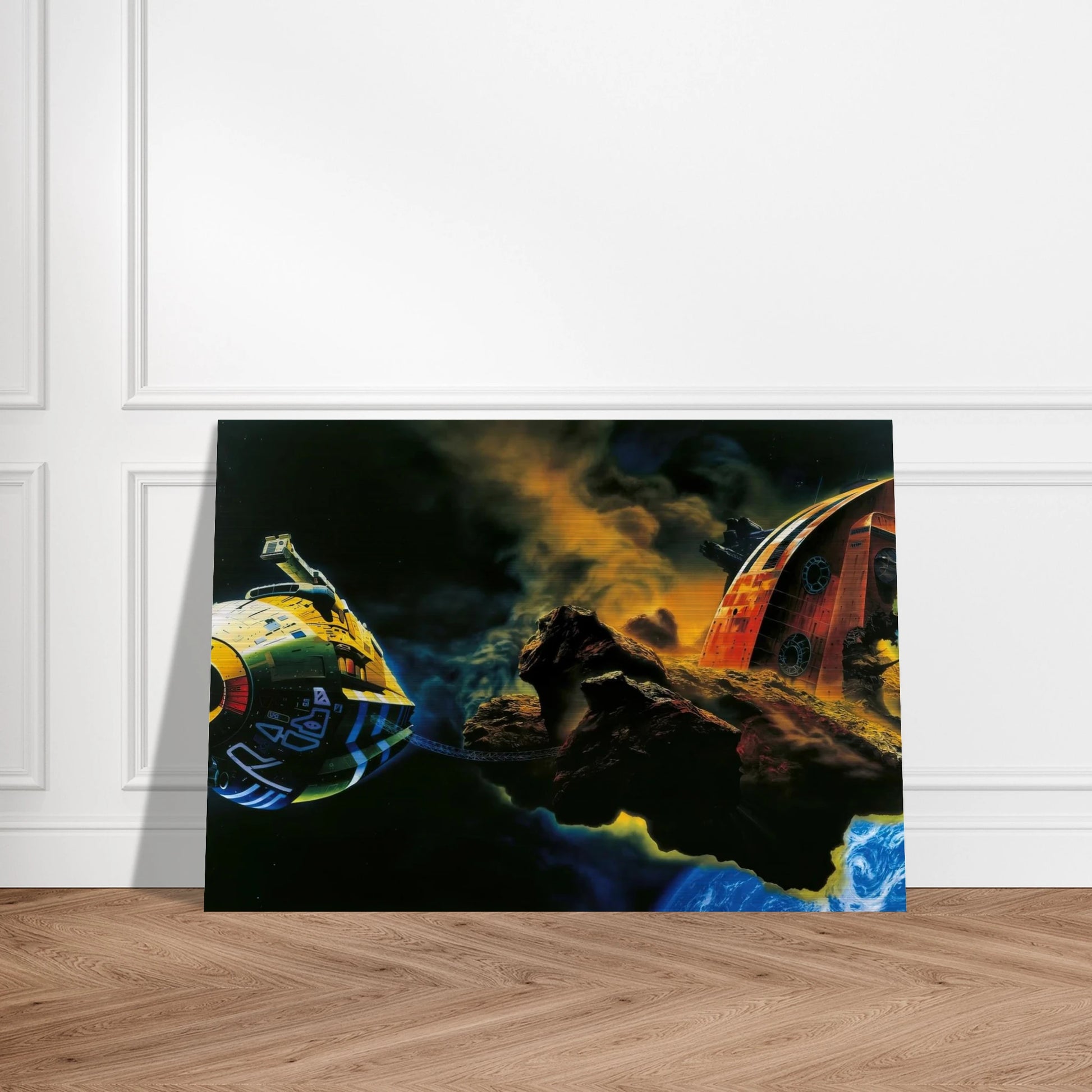 Chris Foss - Chris Foss Brushed Aluminum Print - 70x100 cm / 28x40 inches | Chris Foss Aluminum Print | Chris Foss Prints