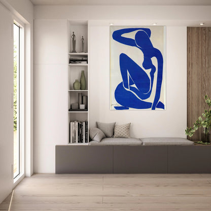 BLUE NUDE 1 - Henri Matisse Art Prints - 100x150 cm / 40x60″ inches | Henri Matisse Poster | Henri Matisse Prints