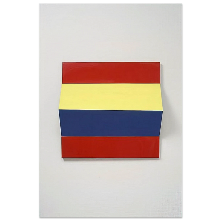 Fold - 1966 - Charlotte Posenenske Art Prints - 100x150 cm / 40x60″ inches | Charlotte Posenenske Poster | Charlotte Posenenske Prints