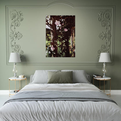 A Rose Trellis Roses at Oxfordshire - John Singer Sargent Brushed Aluminum Print - 70x100 cm / 28x40 inches | John Singer Sargent Aluminum Print | John Singer Sargent Prints