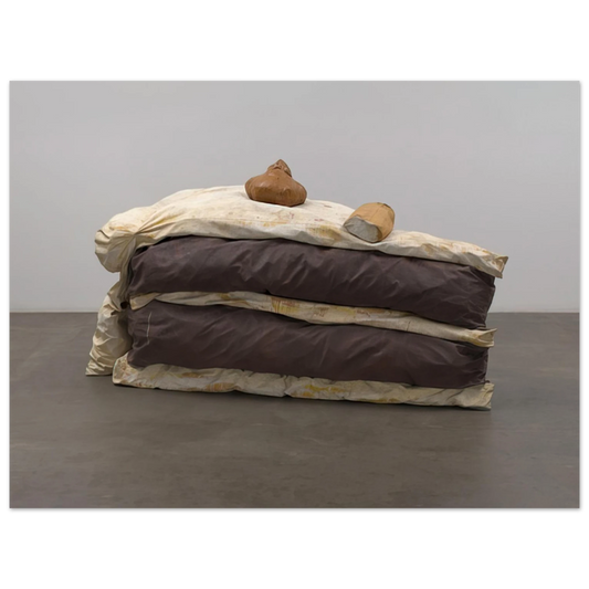 Claes Oldenburg - FLOOR CAKE 1962  75x100 cm / 30x40inches Fine Art Poster