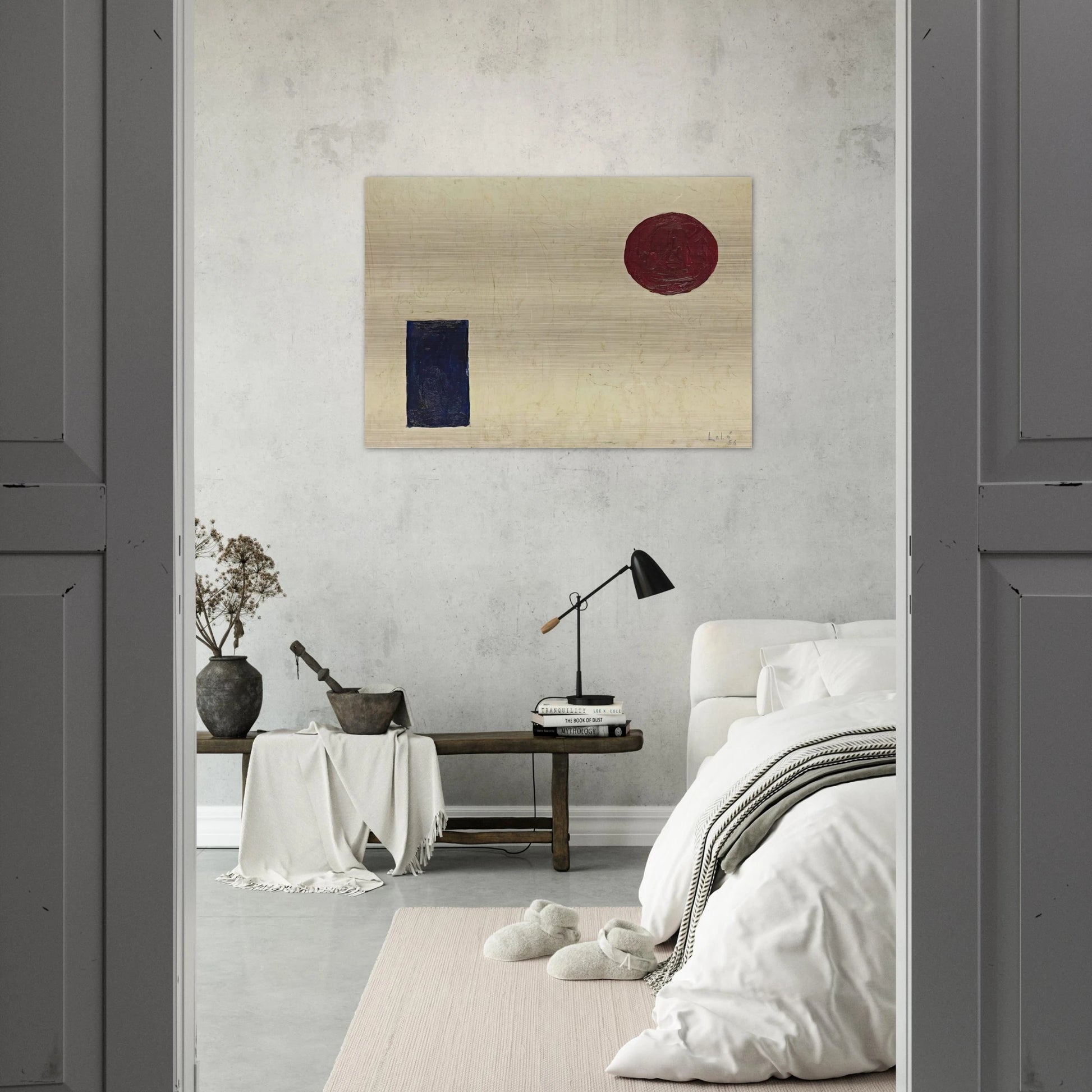 Edmondson #1 - 1956 1 - Lolo Soldevilla Brushed Aluminum Print - 70x100 cm / 28x40 inches | Lolo Soldevilla Aluminum Print | Lolo Soldevilla Prints