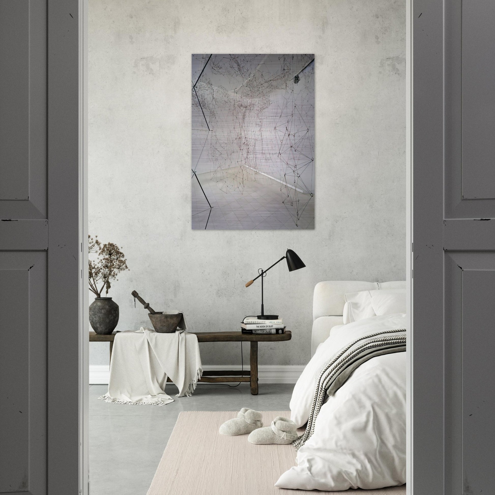 Recticulárea - Minimalism - Gego Brushed Aluminum Print - 70x100 cm / 28x40 inches | Gego Aluminum Print | Gego Prints