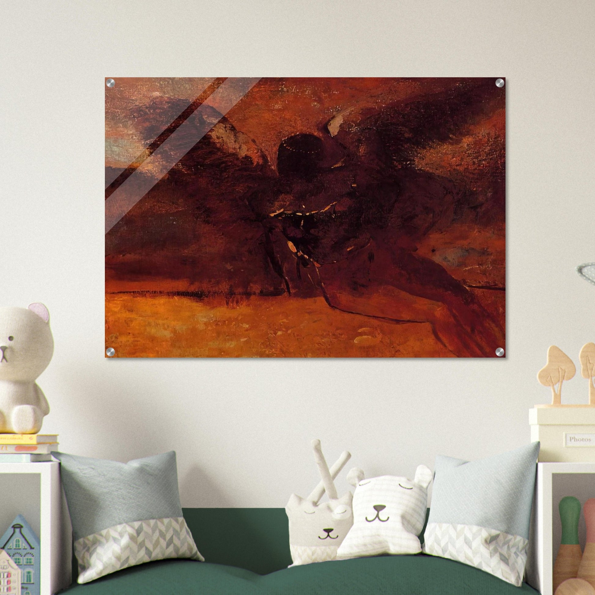 The Fall of Icarus - 1958 - Pablo Picasso Acrylic Print - 70x100 cm / 28x40″ inches