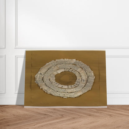 FRUITFUL PLACE 1966 - Lenore Tawney Brushed Aluminum Print - 70x100 cm / 28x40 inches | Lenore Tawney Aluminum Print | Lenore Tawney Prints