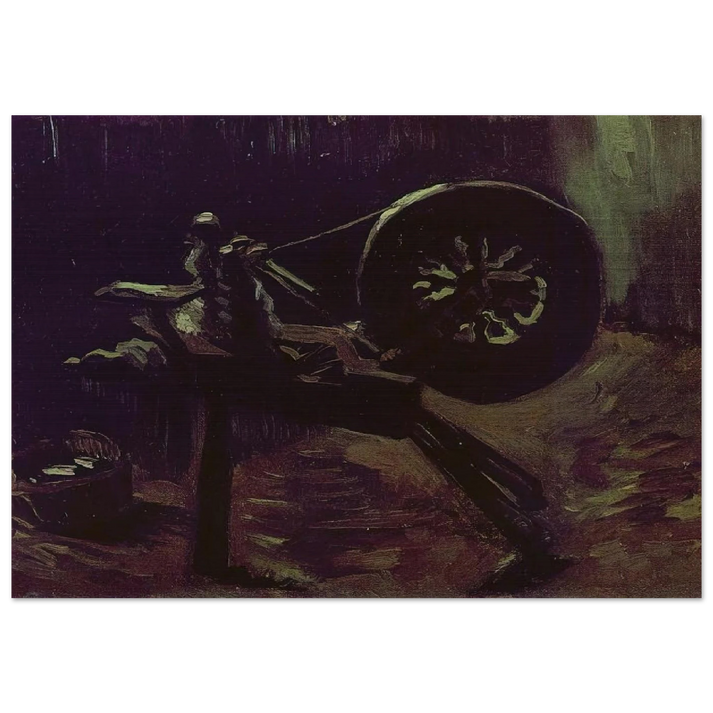 Bobbin Winder - Vincent van Gogh Brushed Aluminum Print - 70x100 cm / 28x40 inches | Vincent van Gogh Aluminum Print | Vincent van Gogh Prints
