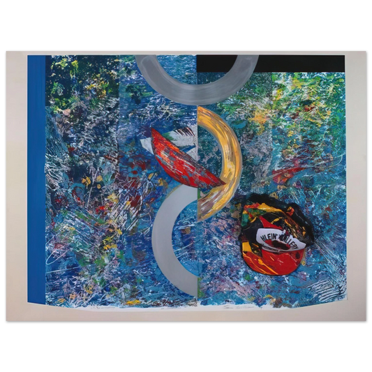 Sam Gilliam - In Celebration  75x100 cm / 30x40inches Fine Art Poster
