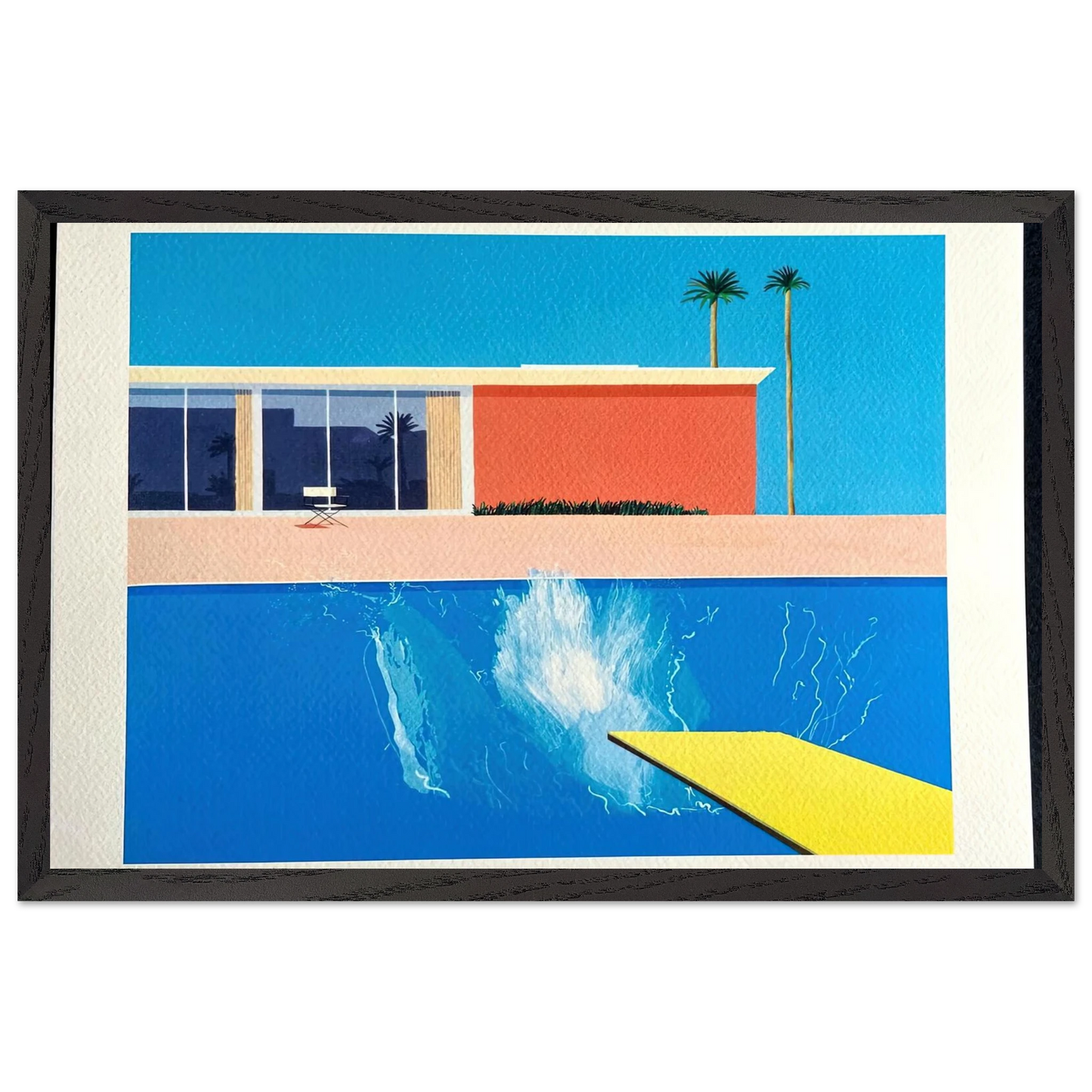 David Hockney - David Hockney Wall art - 50x70 cm / 20x28 inches - Fine Art Poster-canvas - -