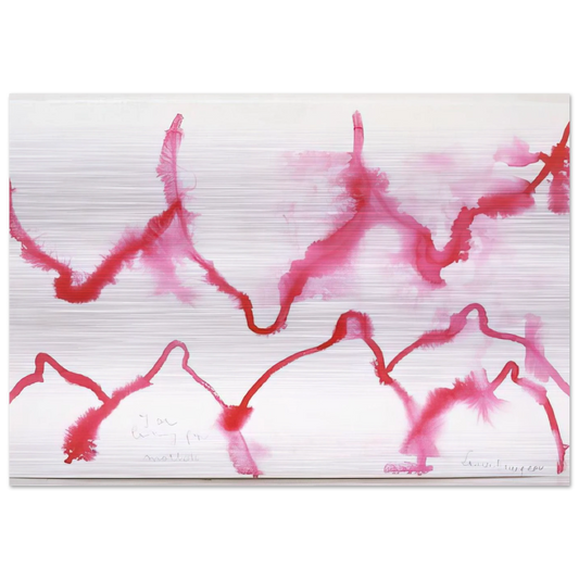 I AM LOOKING FOR MOTHERS 2007 - Louise Bourgeois Brushed Aluminum Print - 70x100 cm / 28x40 inches | Louise Bourgeois Aluminum Print | Louise Bourgeois Prints