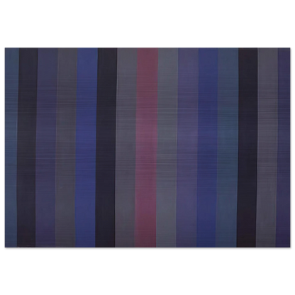 Voodoo - 1984 - Gene Davis Brushed Aluminum Print - 70x100 cm / 28x40 inches | Gene Davis Aluminum Print | Gene Davis Prints