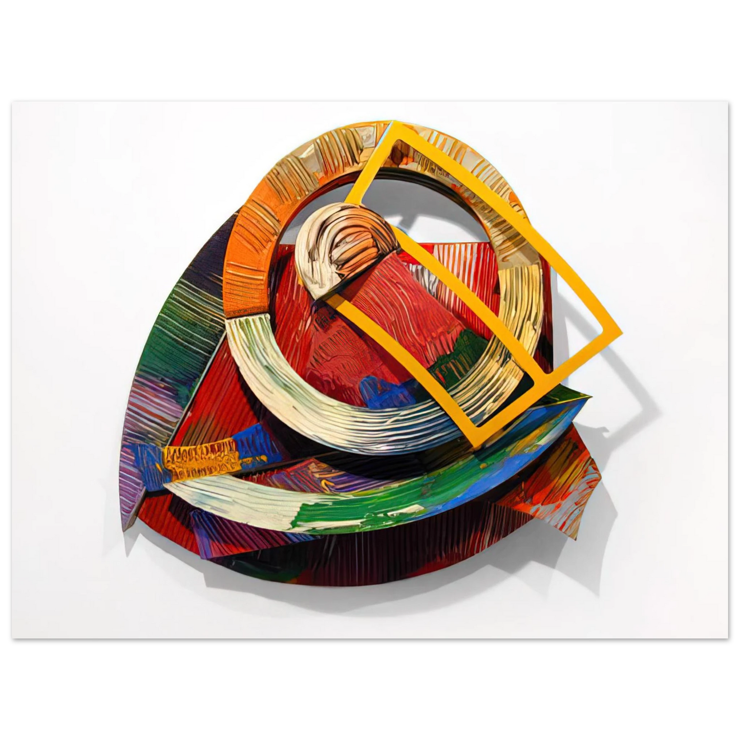 Sam Gilliam - Chehaw  75x100 cm / 30x40inches Fine Art Poster