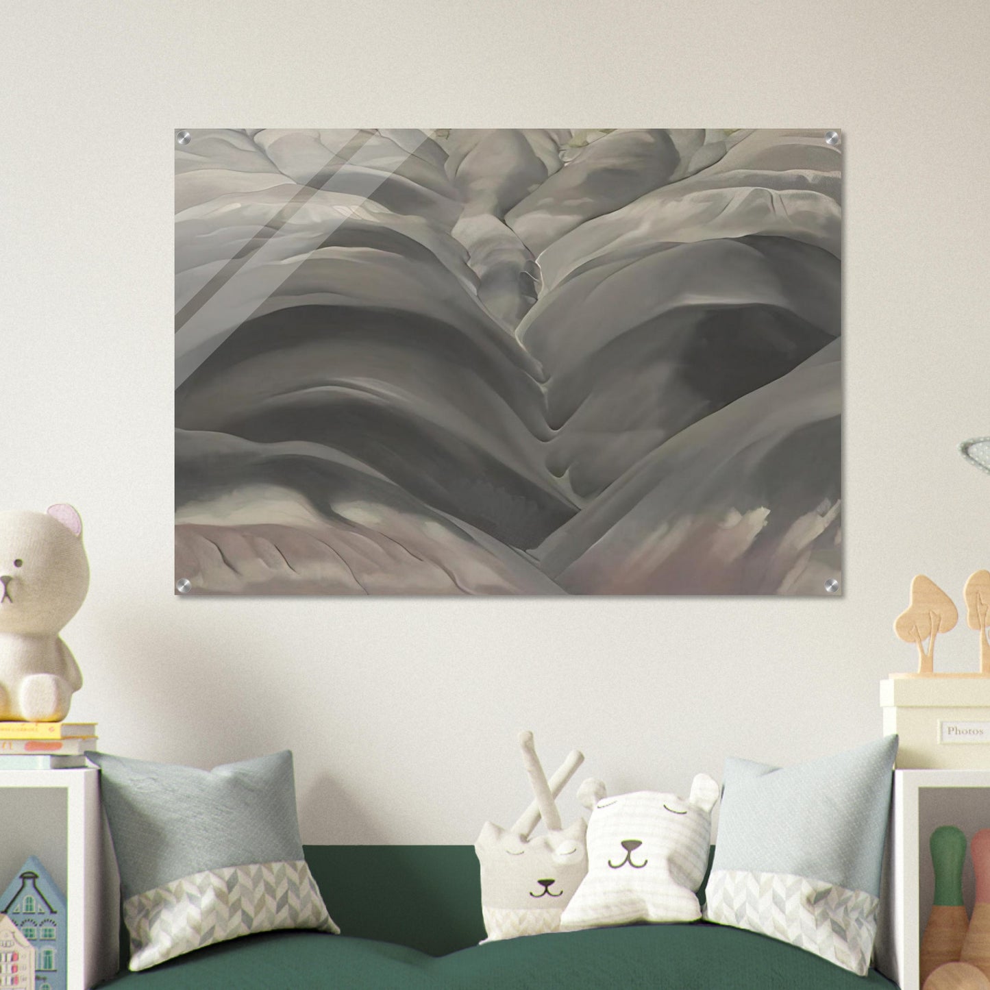 Black Place I - Georgia O'Keeffe Acrylic Print - 70x100 cm / 28x40″ inches