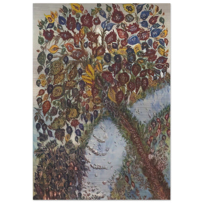Tree or Paradise - 1925 - Seraphine Louis Brushed Aluminum Print - 70x100 cm / 28x40 inches | Seraphine Louis Aluminum Print | Seraphine Louis Prints