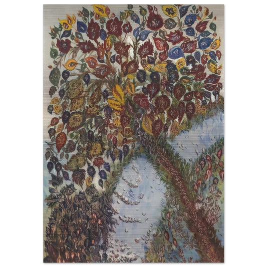 Tree or Paradise - 1925 - Seraphine Louis Brushed Aluminum Print - 70x100 cm / 28x40 inches | Seraphine Louis Aluminum Print | Seraphine Louis Prints