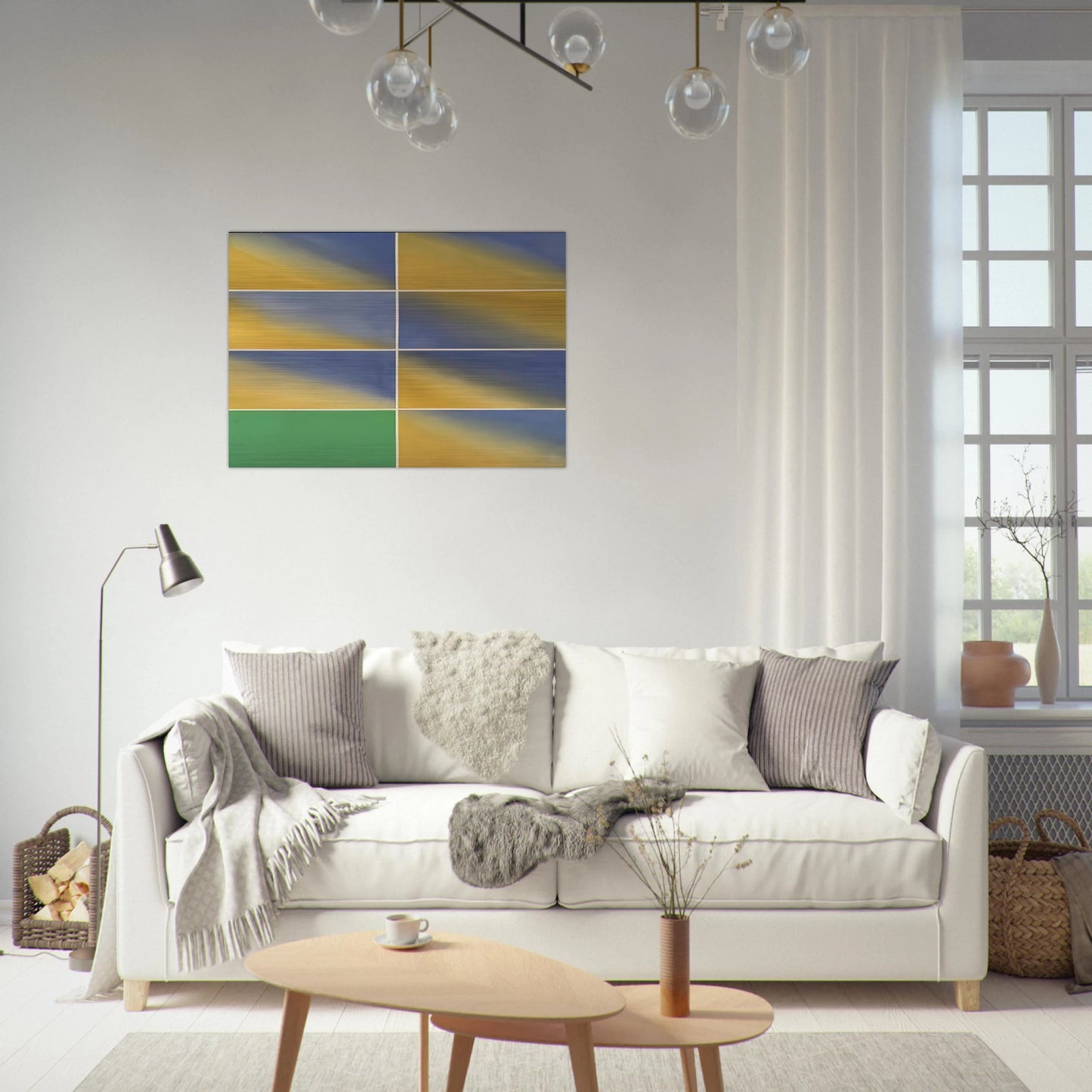 Cambridge Green - 1968 - Mark Lancaster Brushed Aluminum Print - 70x100 cm / 28x40 inches | Mark Lancaster Aluminum Print | Mark Lancaster Prints