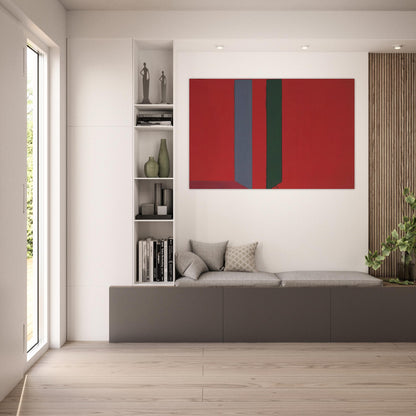 28.5.66 - 1966 - John Hoyland Art Prints - 100x150 cm / 40x60″ inches | John Hoyland Poster | John Hoyland Prints