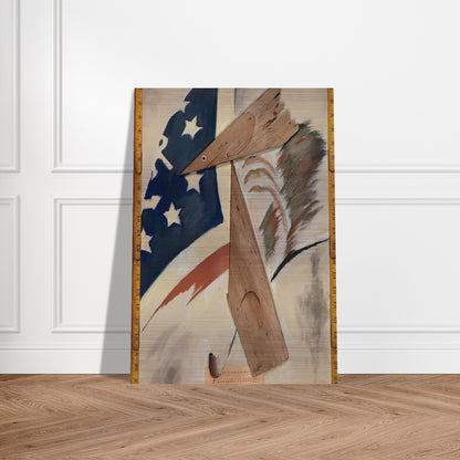 Portrait of Ralph Dusenberry - 1924 - Arthur Dove Brushed Aluminum Print - 70x100 cm / 28x40 inches | Arthur Dove Aluminum Print | Arthur Dove Prints