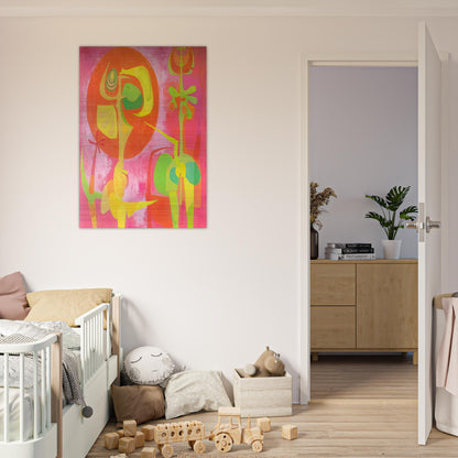 Canto de soles. París - Pedro Coronel Brushed Aluminum Print - 70x100 cm / 28x40 inches | Pedro Coronel Aluminum Print | Pedro Coronel Prints