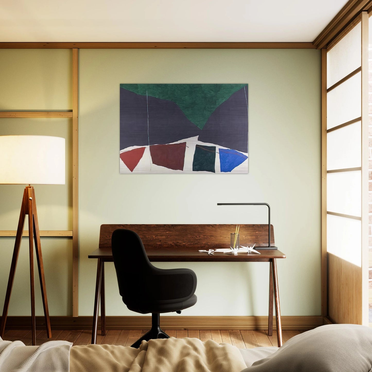 Untitled - 1982 - Ray Parker Brushed Aluminum Print - 70x100 cm / 28x40 inches | Ray Parker Aluminum Print | Ray Parker Prints