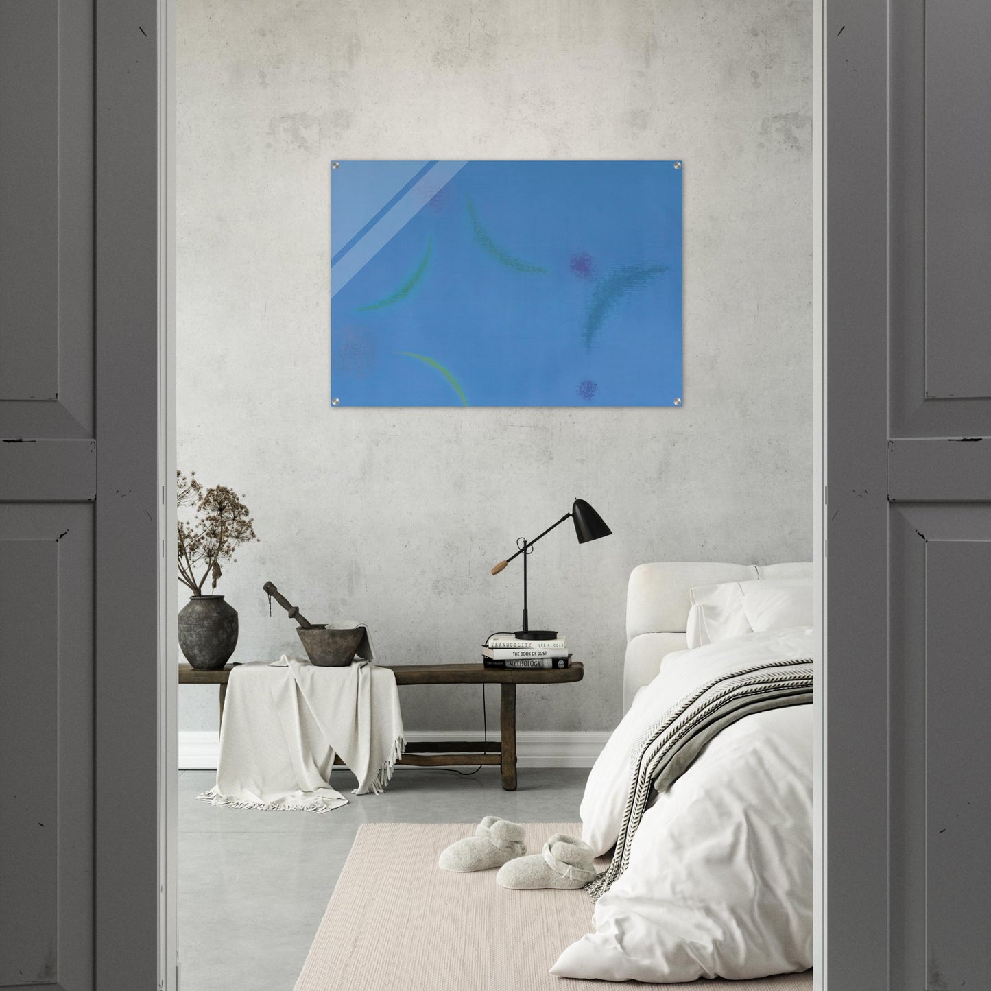Energien im Blau - 1949 - Max Bill Acrylic Print - 70x100 cm / 28x40″ inches