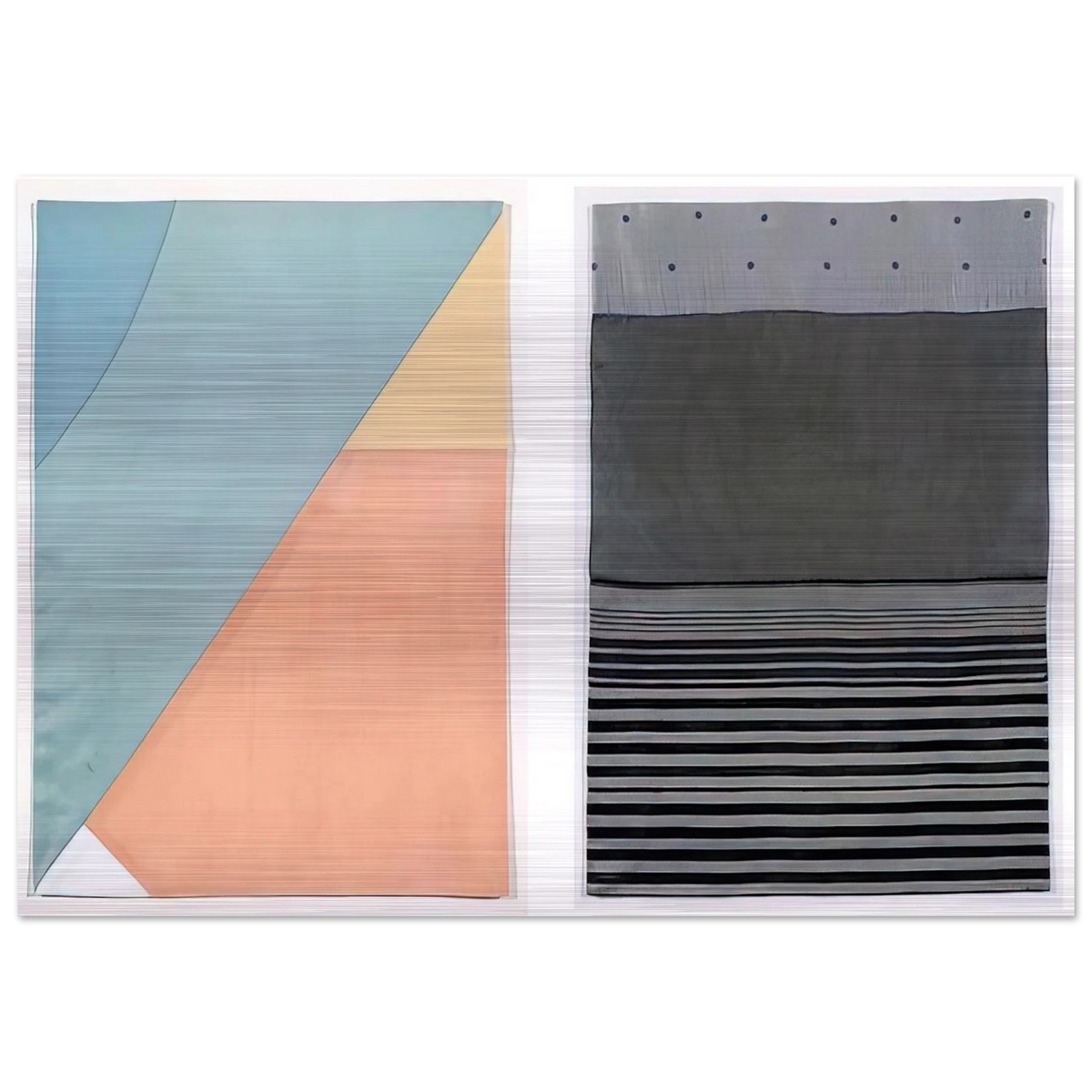 UNTITLED 2005 - Louise Bourgeois Brushed Aluminum Print - 70x100 cm / 28x40 inches | Louise Bourgeois Aluminum Print | Louise Bourgeois Prints