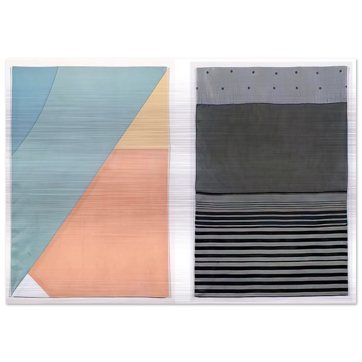 UNTITLED 2005 - Louise Bourgeois Brushed Aluminum Print - 70x100 cm / 28x40 inches | Louise Bourgeois Aluminum Print | Louise Bourgeois Prints