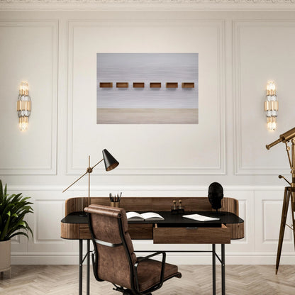 Untitled - 1975 - Donald Judd Brushed Aluminum Print - 70x100 cm / 28x40 inches | Donald Judd Aluminum Print | Donald Judd Prints