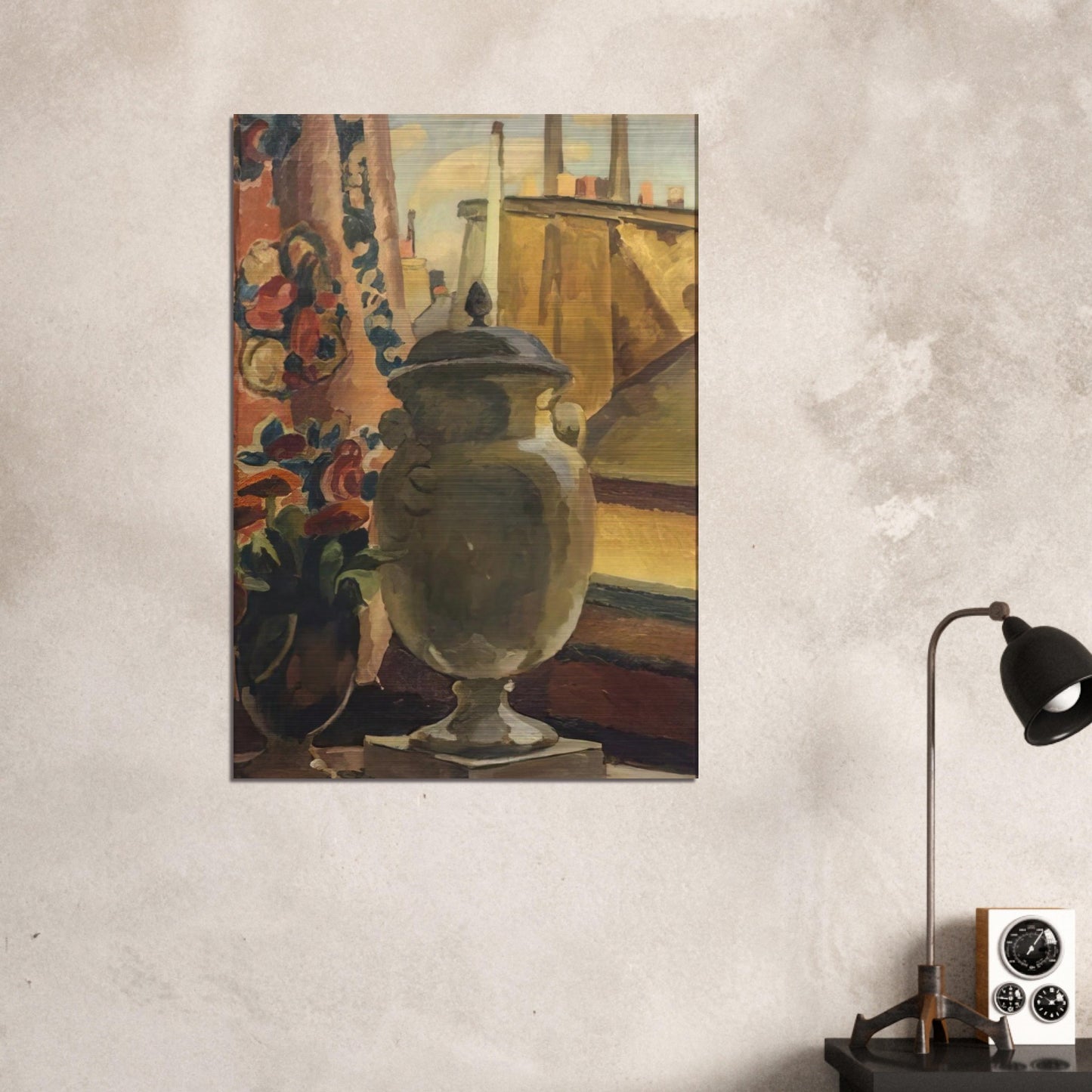 STILL LIFE AT A WINDOW 1922 - Vanessa Bell Brushed Aluminum Print - 70x100 cm / 28x40 inches | Vanessa Bell Aluminum Print | Vanessa Bell Prints