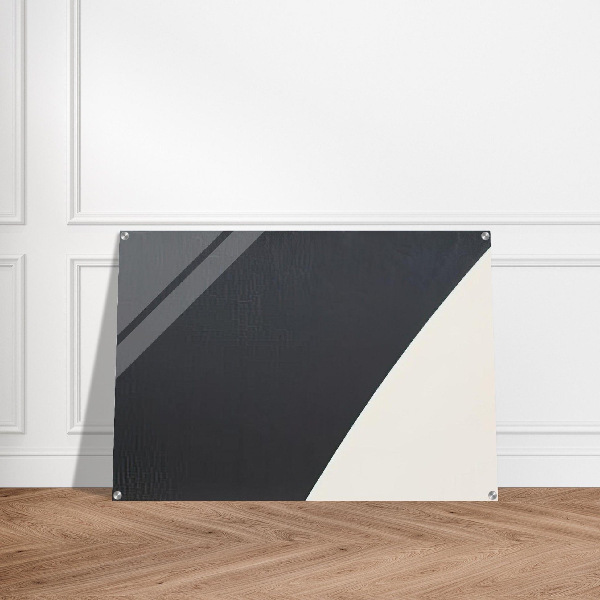 White Curve VII - Ellsworth Kelly Acrylic Print - 70x100 cm / 28x40″ inches