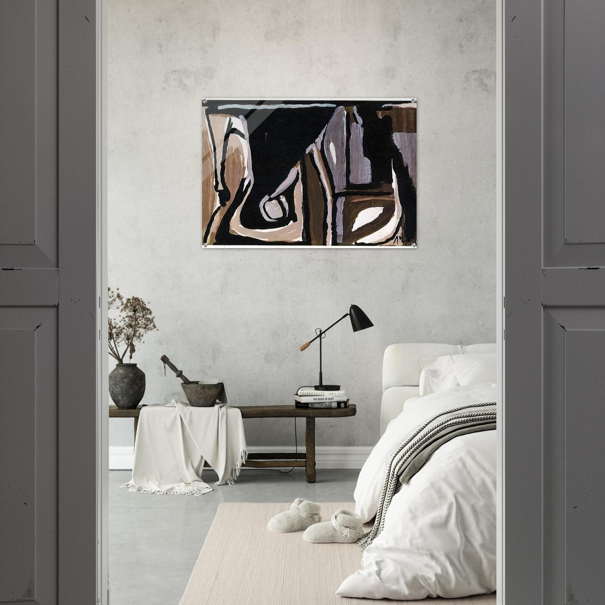 Nocturne - 1981 - Bram van Velde Acrylic Print - 70x100 cm / 28x40″ inches