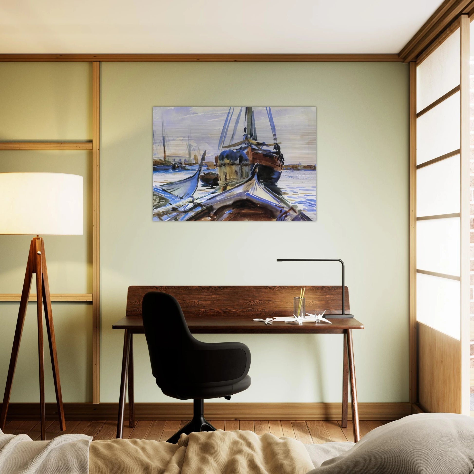 Venice - John Singer Sargent Brushed Aluminum Print - 70x100 cm / 28x40 inches | John Singer Sargent Aluminum Print | John Singer Sargent Prints