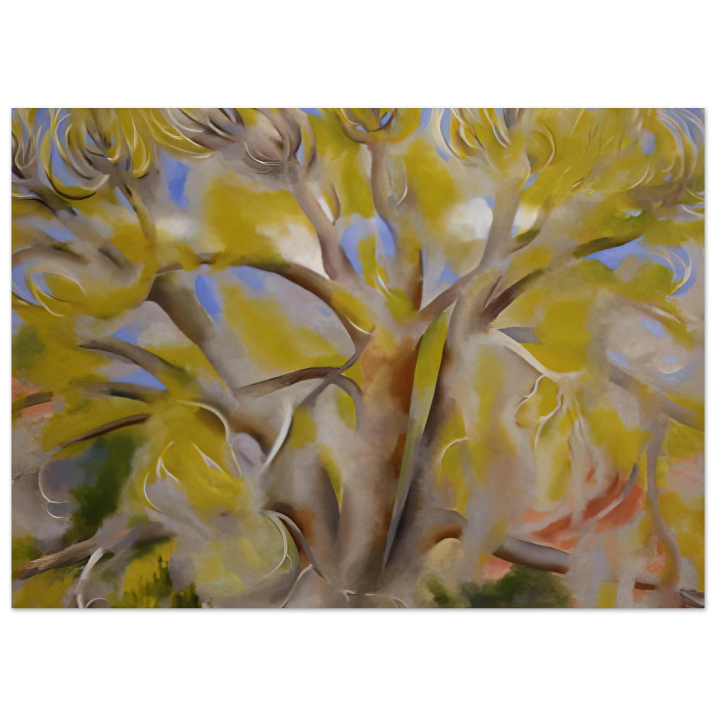 Georgia O'Keeffe - Spring Tree No. 1 Fine Art Poster