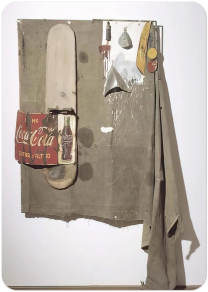 DYLABY 1962 By Robert Rauschenberg Pack of 10 Post Cards | Robert Rauschenberg Post Cards | A6 (10.5 x 14.8 cm) - 4.1 x 5.8 inches