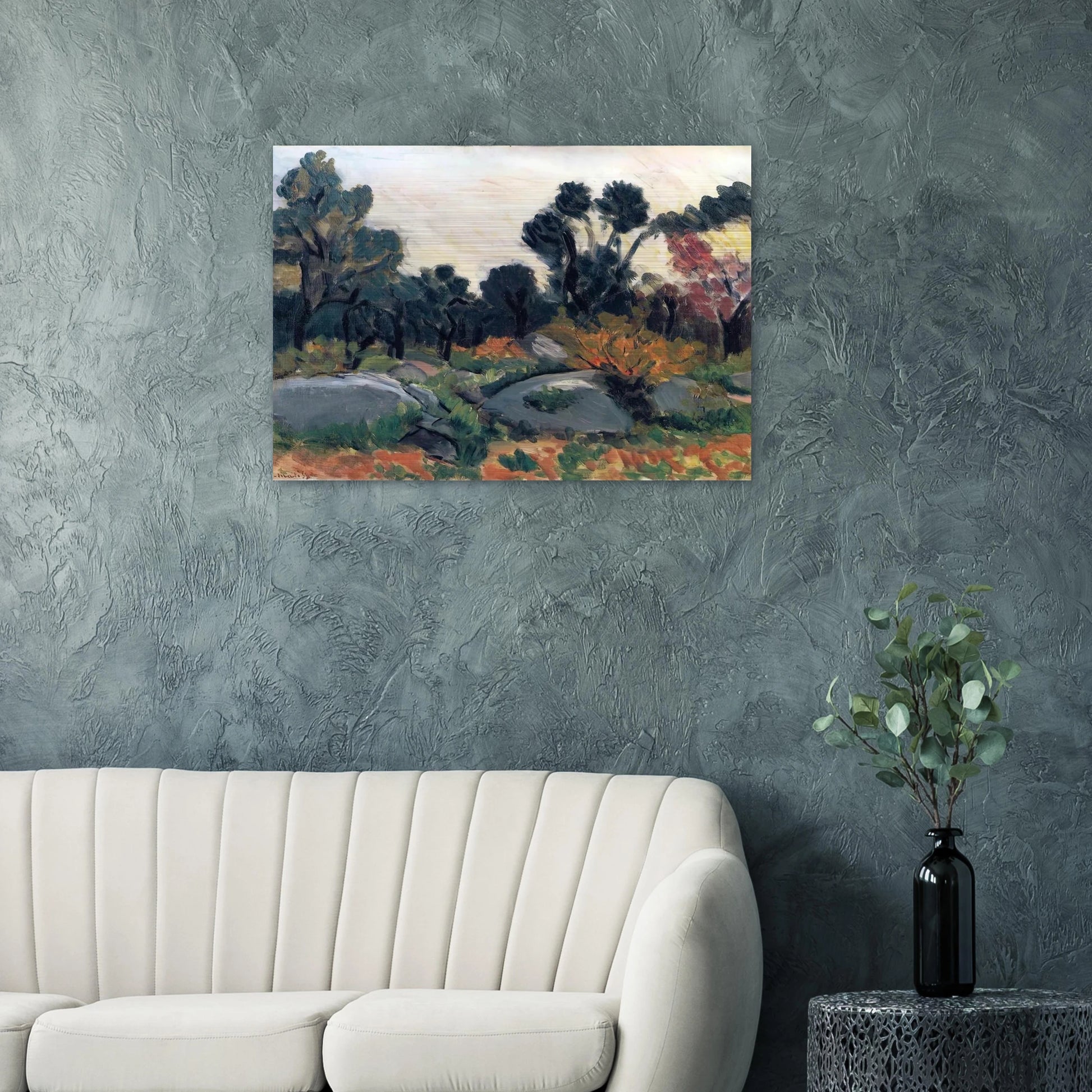 LANDSCAPE 3 - Henri Matisse Brushed Aluminum Print - 70x100 cm / 28x40 inches | Henri Matisse Aluminum Print | Henri Matisse Prints