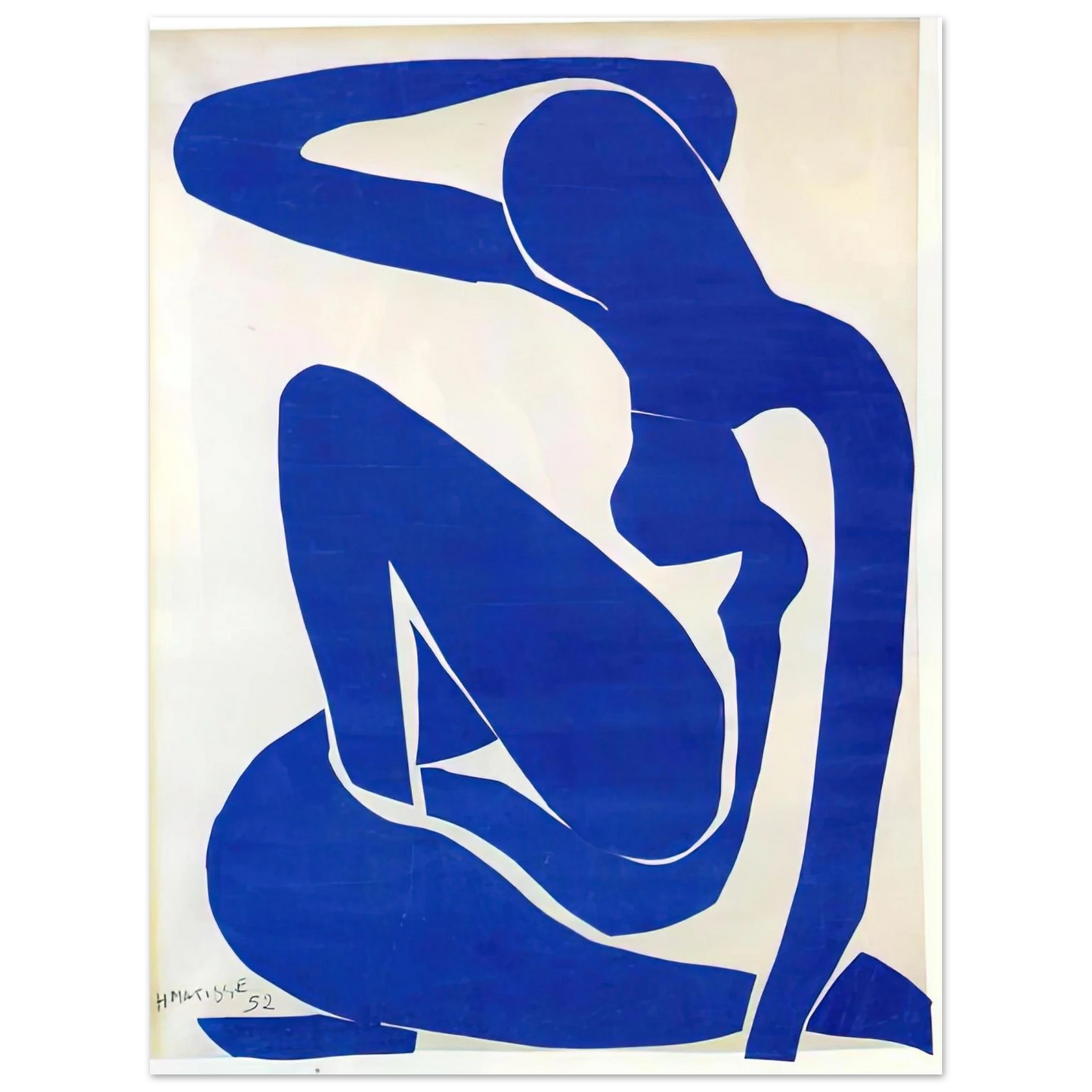 Henri Matisse - BLUE NUDE 1  75x100 cm / 30x40inches Fine Art Poster