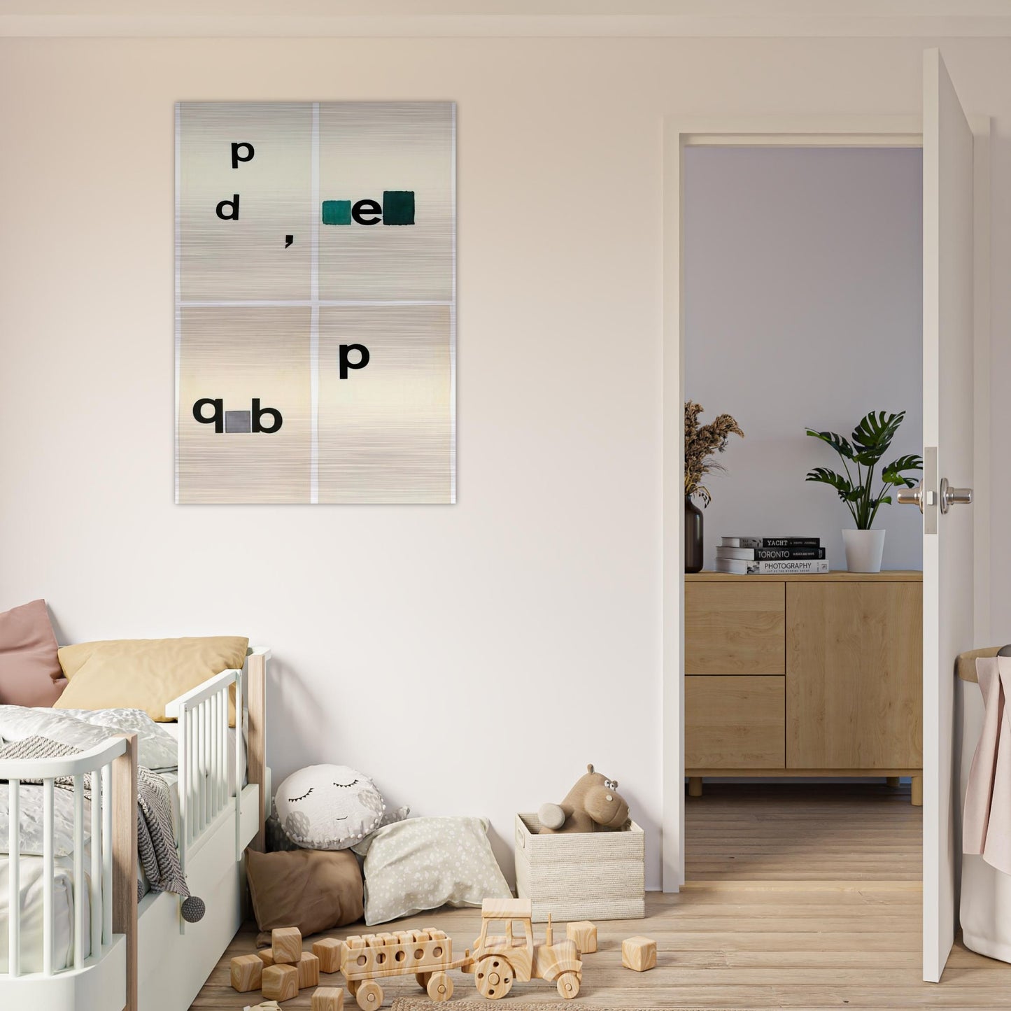 Untitled Toquinho - 1970 - Mira Schendel Brushed Aluminum Print - 70x100 cm / 28x40 inches | Mira Schendel Aluminum Print | Mira Schendel Prints
