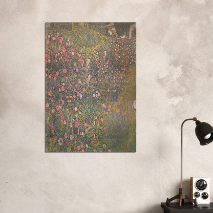ITALIAN HORTICULTURAL LANDSCAPE - Gustav Klimt Brushed Aluminum Print - 70x100 cm / 28x40 inches | Gustav Klimt Aluminum Print | Gustav Klimt Prints