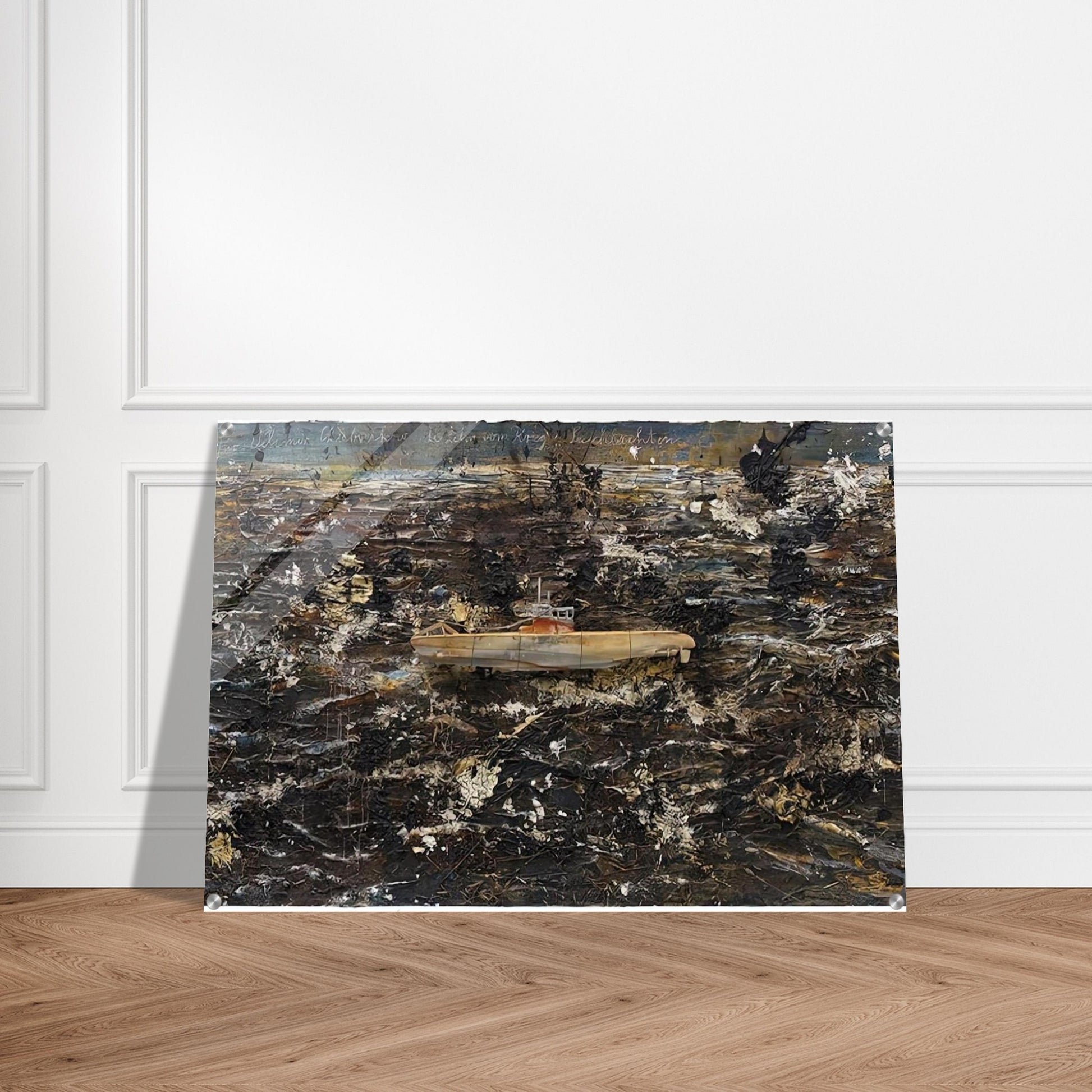 FOR VELIMIR KHLEBNIKOV THE DOCTRINE OF WAR BATTLES 2010 - Anselm Kiefer Acrylic Print - 70x100 cm / 28x40″ inches | Anselm Kiefer Wall Art | Anselm Kiefer Prints