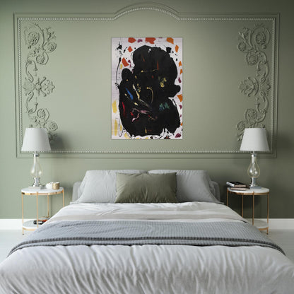 Black Diamond - Hans Hofmann Brushed Aluminum Print - 70x100 cm / 28x40 inches | Hans Hofmann Aluminum Print | Hans Hofmann Prints