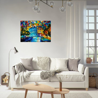 Leonid Afremov - Leonid Afremov Brushed Aluminum Print - 70x100 cm / 28x40 inches | Leonid Afremov Aluminum Print | Leonid Afremov Prints