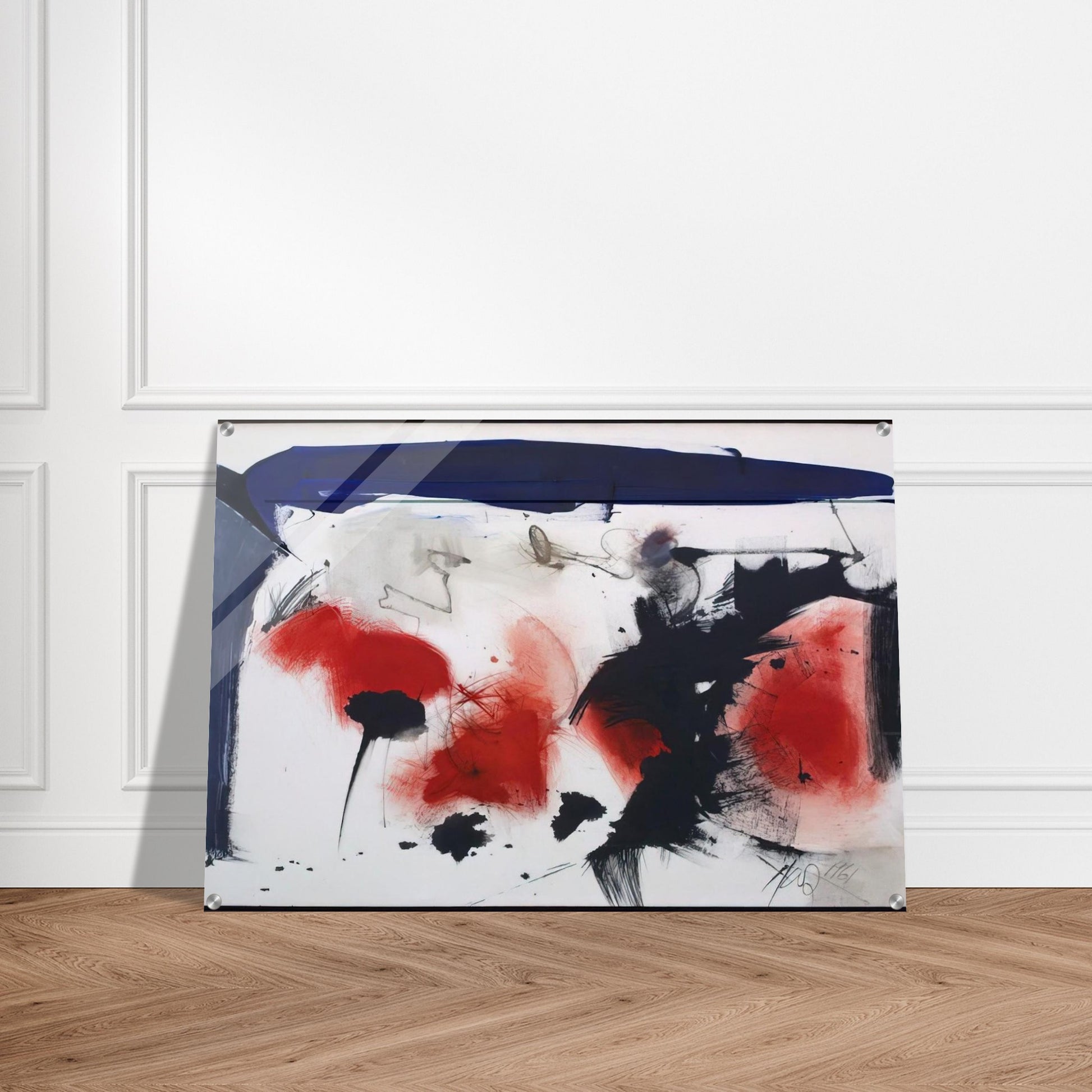 Untitled #10 - 1986 - Hassel Smith Acrylic Print - 70x100 cm / 28x40″ inches