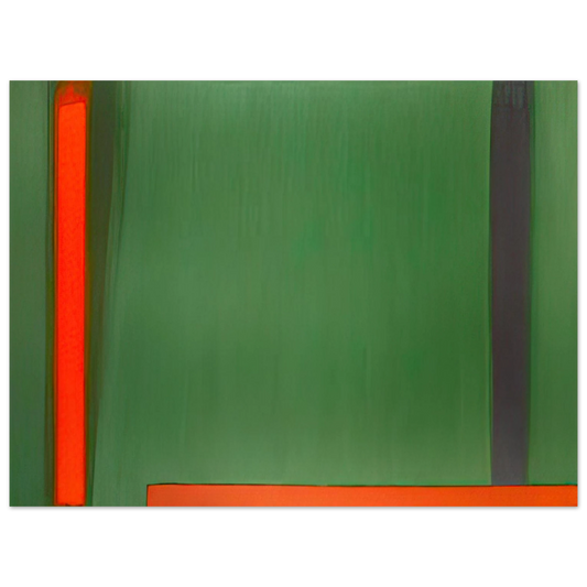 John Hoyland - 19.12.66 - 1966  75x100 cm / 30x40inches Fine Art Poster