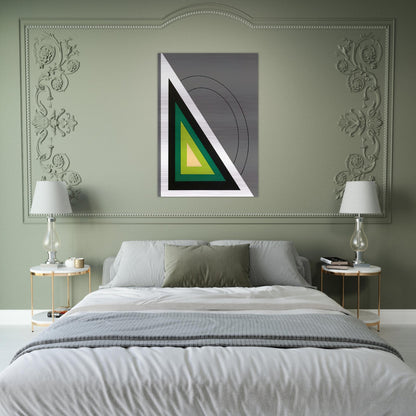 Untitled - Concretism - Carmelo Arden Quin Brushed Aluminum Print - 70x100 cm / 28x40 inches | Carmelo Arden Quin Aluminum Print | Carmelo Arden Quin Prints