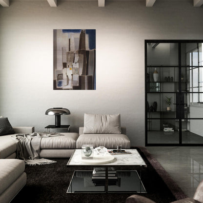 Architettura 1 - Art Informel - Bice Lazzari Brushed Aluminum Print - 70x100 cm / 28x40 inches | Bice Lazzari Aluminum Print | Bice Lazzari Prints
