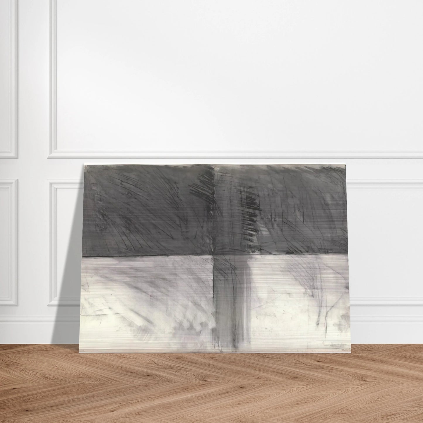 Untitled - 1962 - Brice Marden Brushed Aluminum Print - 70x100 cm / 28x40 inches | Brice Marden Aluminum Print | Brice Marden Prints